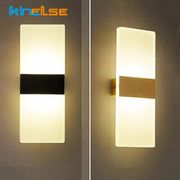 lampe murale moderne led blanc noir doré minimaliste 14x6 22x11 29x11 40x16