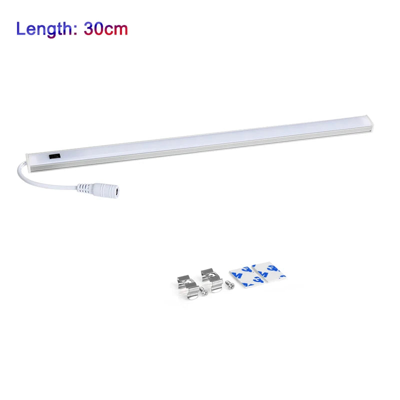 lampe led sous meuble capteur mouvement éclairage cuisine armoire chambre blanc moderne autocollante