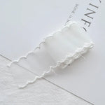 ruban dentelle fine polyester coton rose clair gris vert pâle blanc violet translucide élégant