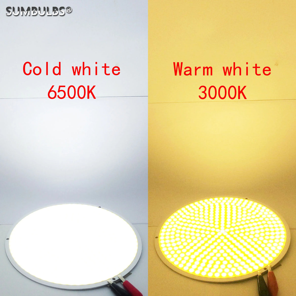 plaque led cob blanc froide moderne télécommande 2000 lumens 120 degres