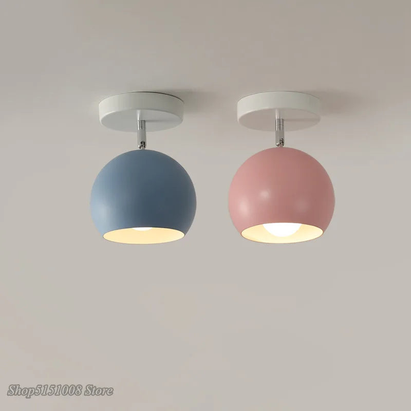 lampe suspension vert moderne minimaliste nordique matériau métal interrupteur bouton