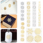 sticker decoratif geometrique or argent adhhesif moderne abstrait variété formes différentes taille