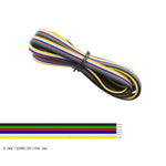 fil électrique plat ruban led ws2812b ws2811 connecteurs broches