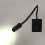 lampe murale flexible bras noir variateur led modernes chambre cuisine salle manger entree 220v