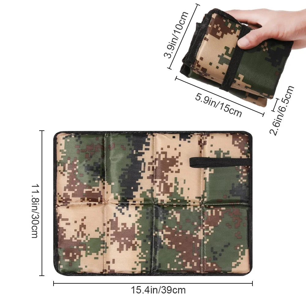 sac main pliable camouflage pixelisé moderne opacité poignée soupleversible portable étanche imperméable
