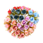 bouquet artificiel roses soie décoration intérieure saint valentin mariage fête scrapbooking
