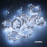 guirlande lumineuse led multicolore blanc chaud froid décoration intérieure noël mariage vacances télécommande usb
