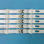 bande lumineuse led blanc mat moderne connecteurs électriques fixations télévision éclairage chambre