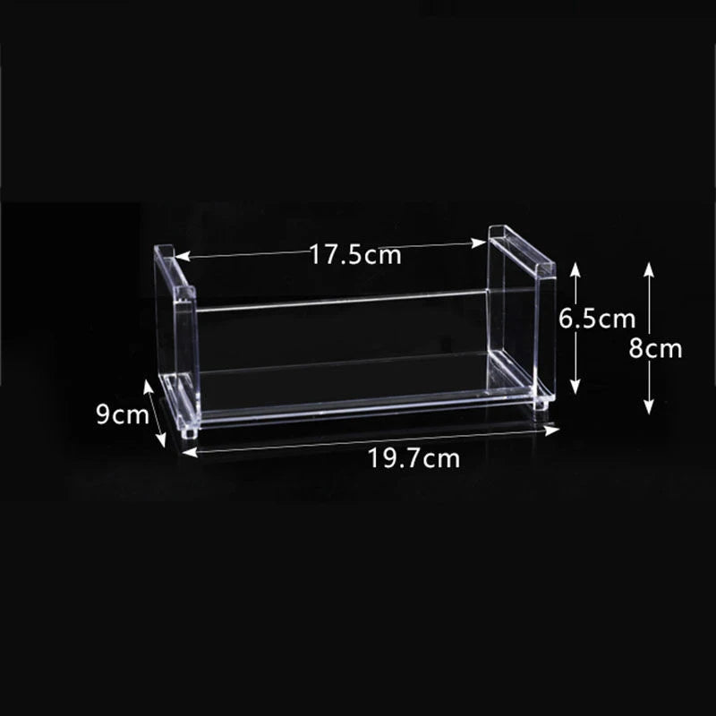 étagère acrylique transparente moderne rangement cosmétiques bocaux assaisonnement figurines pop