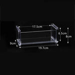 étagère acrylique transparente moderne rangement cosmétiques bocaux assaisonnement figurines pop