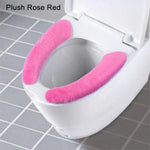 coussin toilette adhésif doux rose violet bleu vert imprimé animaux moderne respectueux environnement