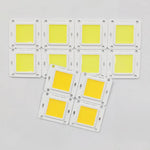 ampoules led chip carré matrice coB blanc chaud froid haute puissance diy projecteurextérieur modernes