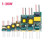 transformateurs led 12w 18w 25w 36w 90v 265v vert jaune bleu noir imprimés circuits