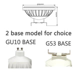 projecteur led ampoule gu10 g53 blanc moderne grille refroidissement 100000h