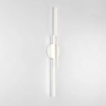 applique murale led moderne minimaliste noir blanc chambre salon entrée fixée mur deux sources