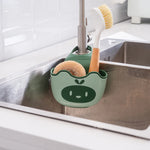 porte savon mural animé bleu vert rose moderne clips Brosse dents savon égouttoir rangement