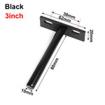 pinces mèches acier inoxydable modernes 120mm 96mm 70mm 14mmOpaque lisses argentées