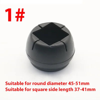 pieds chaise silicone antidérapants protection sol moderne noirs rond carré