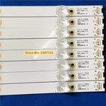 barre lumineuse led blanc moderne éclairage intérieur 49cm abs 3w 220v