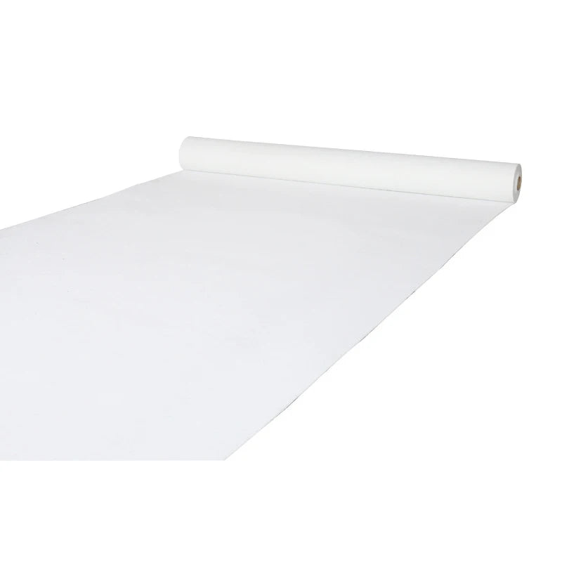 tapis cérémonie blanc uni classique décoration mariage allée fête blanc