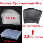 boîte rangement transparente pvc organiser stocker divers objets petits accessoires