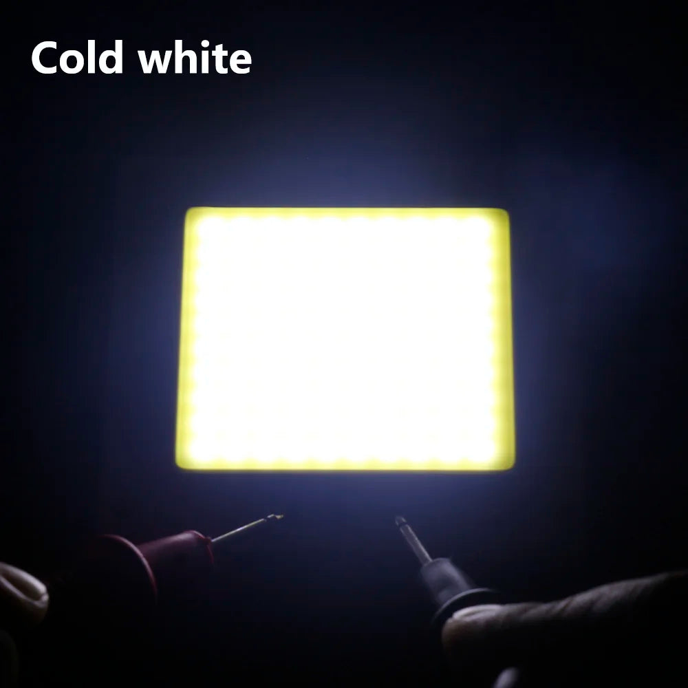 projecteur led cob 50w blanc froid lumiere industrielle haute puissance 78x74mm