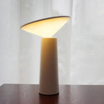 lampe table led rechargeable interrupteur tactile noir blanc moderne minimaliste