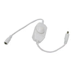 interrupteur rotatif led noir blanc gradation on off adhésif moderne certification ul rohs