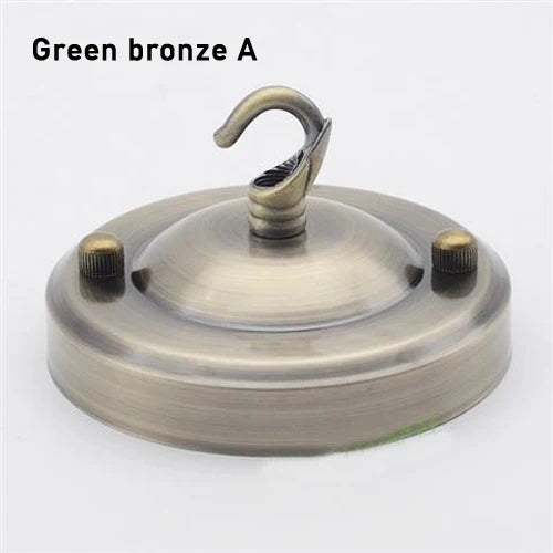 support suspension moderne anneau blanc noir cuivre doré argenté rond lisse