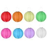 décoration extérieure boules colorées rayées moderne cordons mariage anniversaire noël fêtes