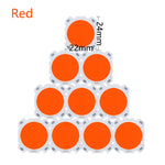 LED COB 3W 5W orange blanc jaune 22x24mm modernes puissantes