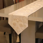 nappe table motif floral brodé chinois élégante coton durable decoration intérieure fêtes universelle