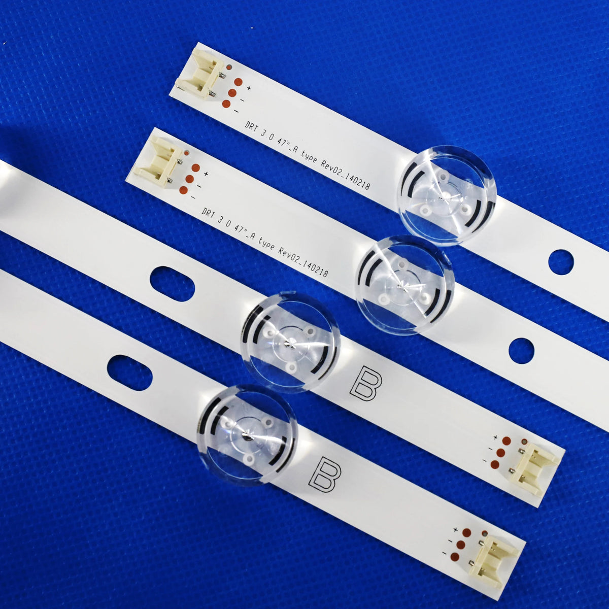 bandes led blanc modernes adhésives connecteurs électriques 47 pouces nouvelle 98cm 094v aluminium