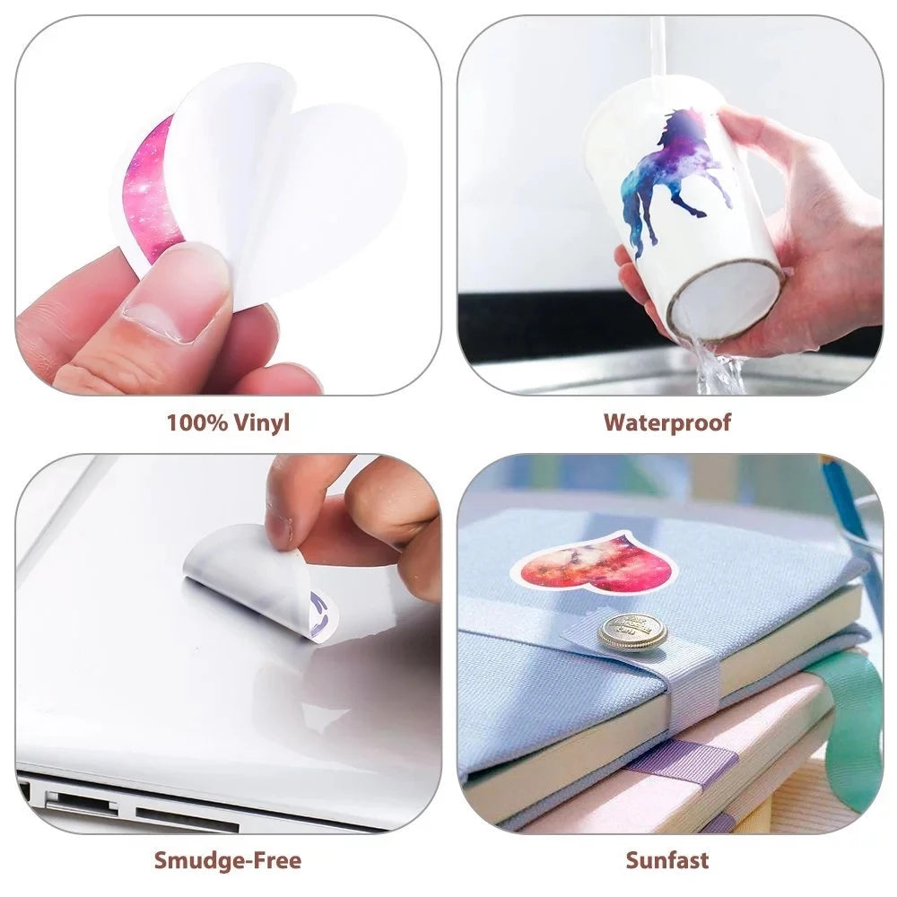 sticker pop art graphiques humoristiques adhésifs multicolores kpop anime enfants adultes traceurs PVC étanches