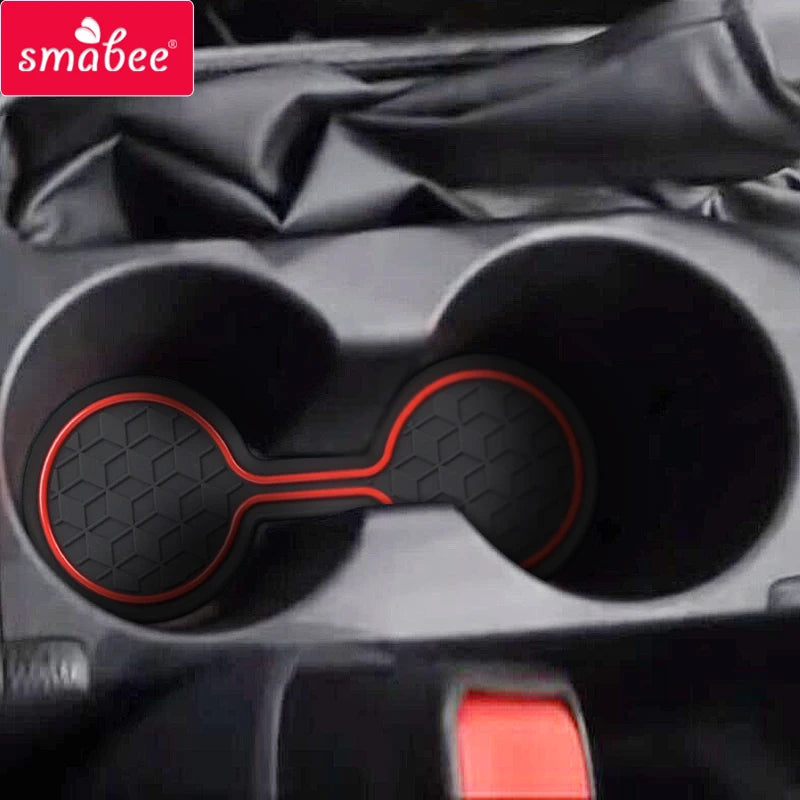 tapis porte voiture moderne tapis antidérapant hexagonal noir rouge adhésif pvc