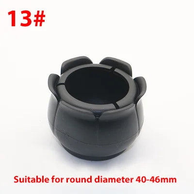 pieds chaise silicone antidérapants protection sol moderne noirs rond carré