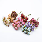 bouquet fleurs artificielles rouge rose blanche bleue violettes intérieur décoration romantique classique mariage anniversaire