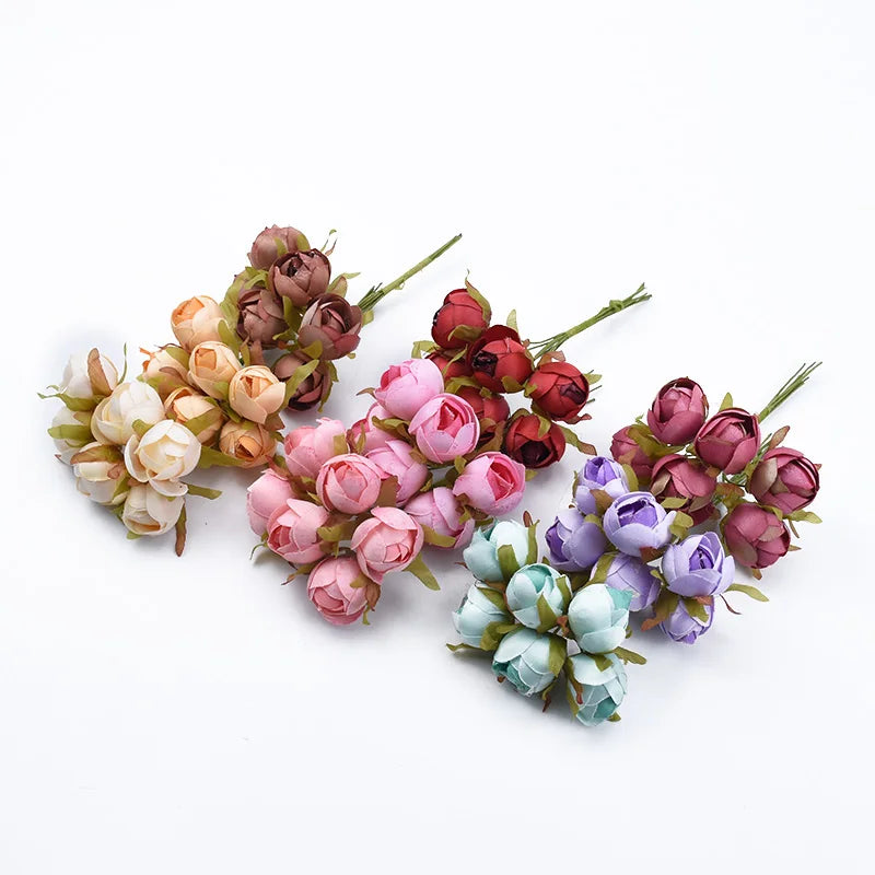 bouquet fleurs artificielles rouge rose blanche bleue violettes intérieur décoration romantique classique mariage anniversaire