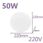 plafonnier led moderne plaque lumineuse blanche minimaliste salon maison éclairage intérieur plat