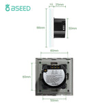 commutateur rideau zigbee intelligent commande vocale application blanc moderne 5a 1000w 90v 250v