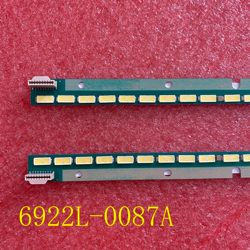 barre led vert jaune moderne ligne led uniforme aluminium personnalisable fixe télévision