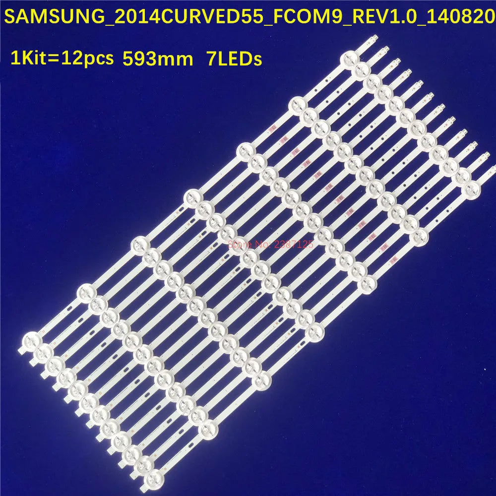 bandes led éclairage écran blanc rangées led fixation moderne 32cm 3w