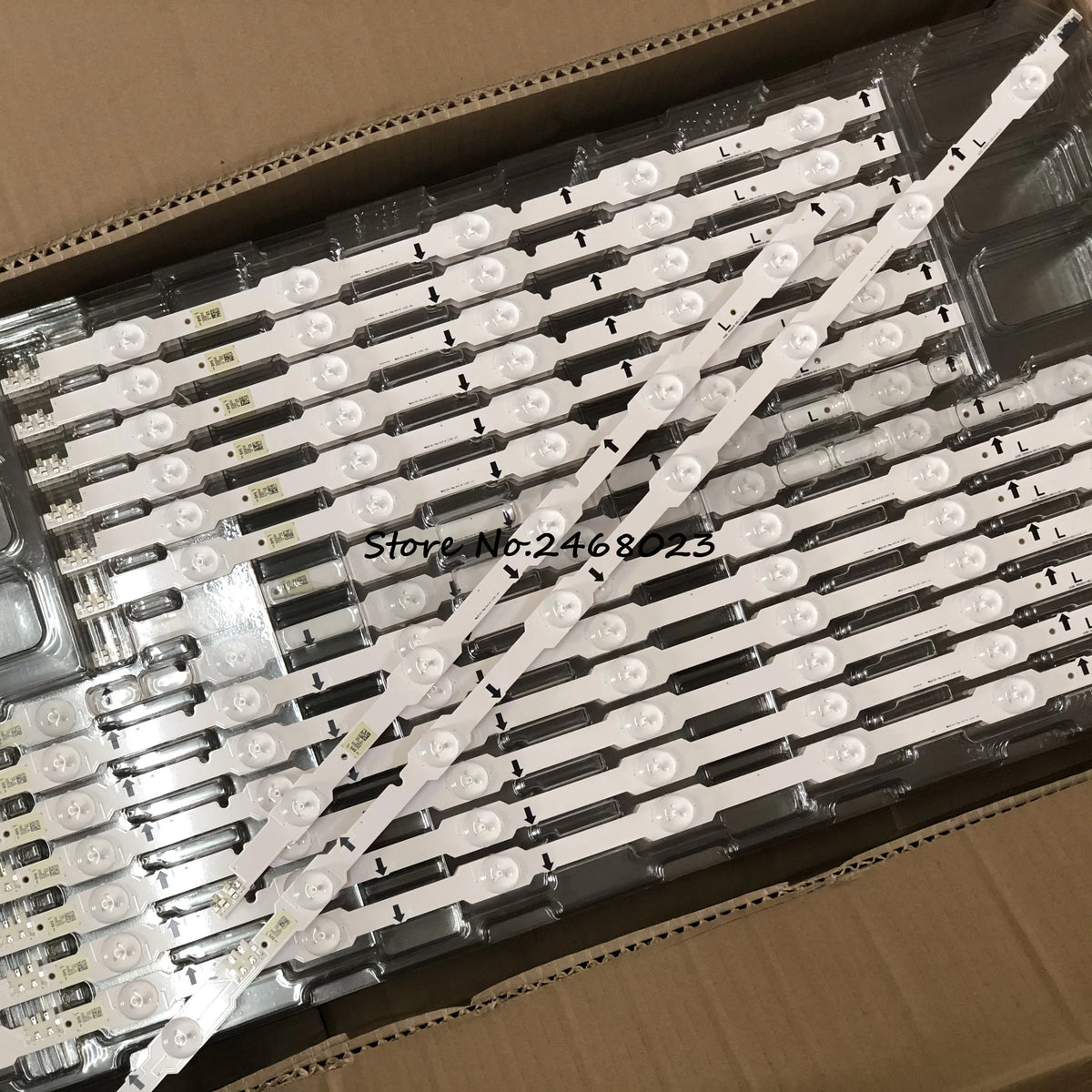 bande lumineuse led blanc noir rondes translucides moderne qr code