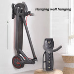 support mural scooter électrique pliant Xiaomi Ninebot charge 50kg motif gravé vis fixations modernes