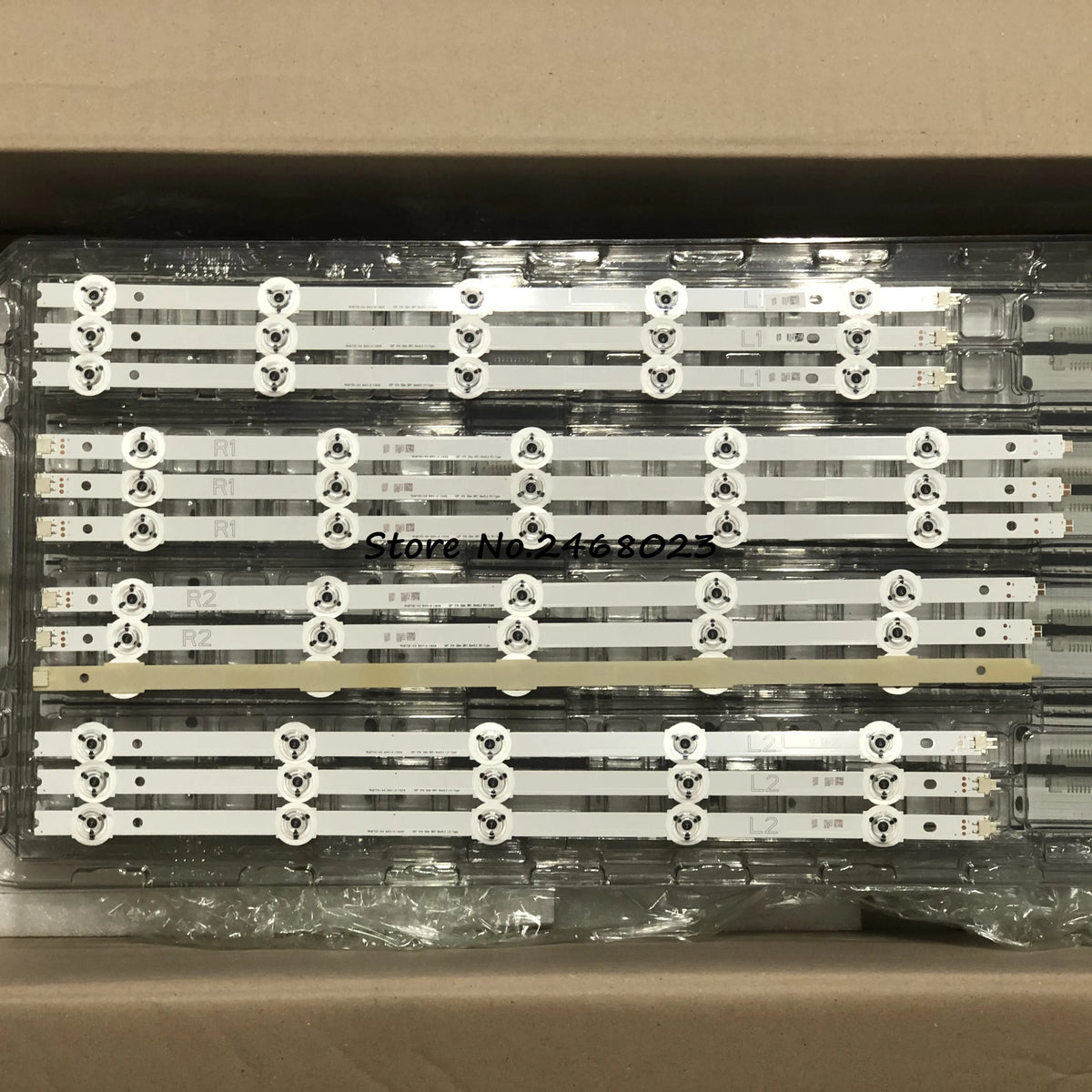 bandes rétroéclairage led blanc modernes professionnels téléviseur facile flux lumineux