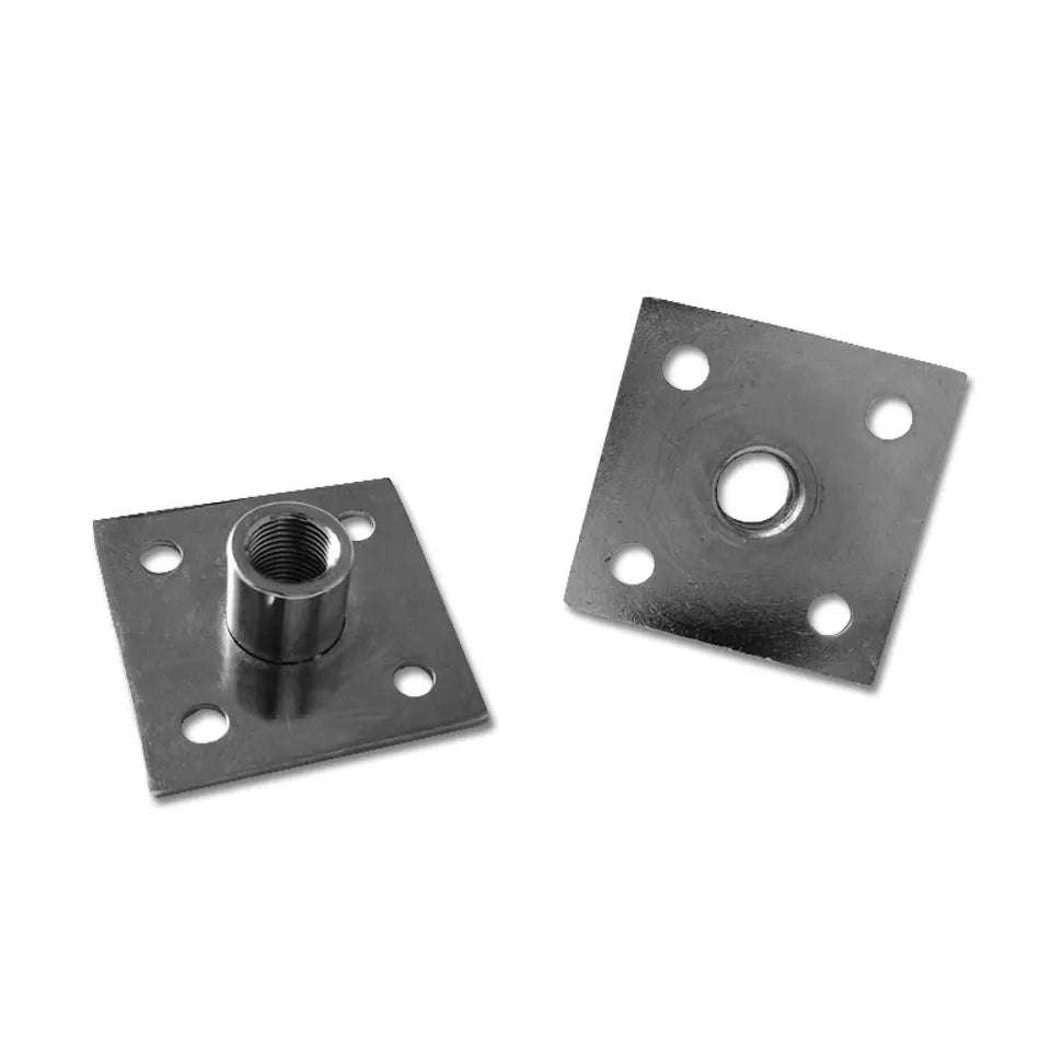 support lampe industrielle noir fixations plat lisse led adaptable table