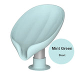 support savon transparent contemporain adhésif salle bain portable gris fixe savon moderne