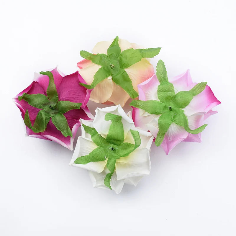 décoration intérieure roses artificielles velours violet rose rouge beige blanc