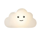 nuages lumineux nuageux éclairage mural enfantin moderne LED blanc jaune bleu rose
