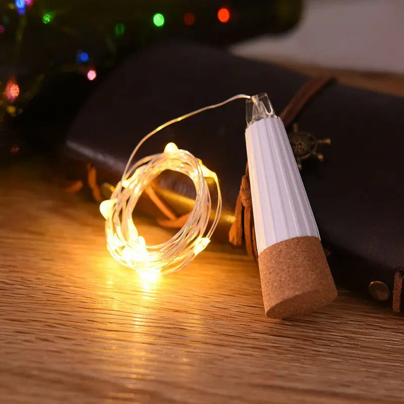 guirlande lumineuse led blanc cuir moderne adhésif rechargeable usb chambre noël